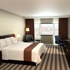 DoubleTree by Hilton Hotel Binghamton in Binghamton, United States of America from 197$, photos, reviews - zenhotels.com guestroom