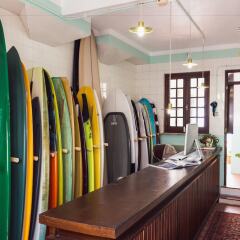 Отель Magic Quiver Surf Lodge интерьер отеля