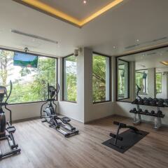 Отель Villa Zolitude Resort & Spa фитнесс-зал фото 2