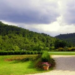 Отель Relais Il Vallone Синалунга спортивное сооружение