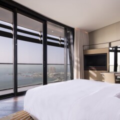 Отель Grand Hyatt Abu Dhabi Hotel And Residences Emirates Pearl ОАЭ, Абу-Даби - отзывы, цены и фото номеров - забронировать отель Grand Hyatt Abu Dhabi Hotel And Residences Emirates Pearl онлайн комната для гостей фото 2
