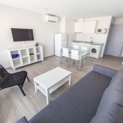 Отель Palmeras 2.2/2.5 Испания, Курорт Росес - отзывы, цены и фото номеров - забронировать отель Palmeras 2.2/2.5 онлайн комната для гостей фото 2