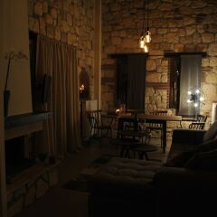 Отель Halkidiki Luxurious Stonehouses питание