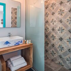 Отель Nissia Apartments Греция, Остров Санторини - отзывы, цены и фото номеров - забронировать отель Nissia Apartments онлайн ванная