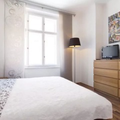 Апартаменты Chic and Spacious Buzulucka Apartment Прага комната для гостей фото 2