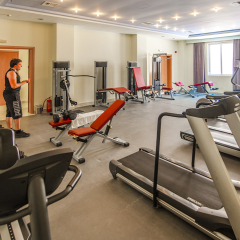 Отель Horizon Beach Resort Греция, Калимнос - отзывы, цены и фото номеров - забронировать отель Horizon Beach Resort онлайн фитнесс-зал