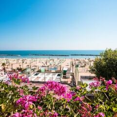 Hotel Gaia Римини пляж