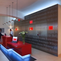 Отель Red & Blue design гостиничный бар