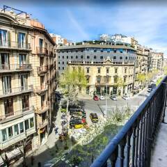 Апартаменты Cosmo Apartments Passeig de Gràcia Барселона балкон