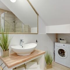 Апартаменты Lion Apartments - La Playa Сопот ванная