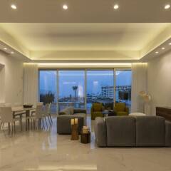 Отель Blue Protaras Seafront Villa 3 комната для гостей фото 2
