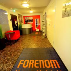 Отель Forenom Aparthotel Helsinki Herttoniemi фитнесс-зал