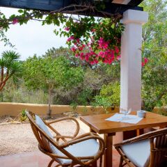 Отель Bungalows Sa Sargantana Испания, Форментера - отзывы, цены и фото номеров - забронировать отель Bungalows Sa Sargantana онлайн балкон