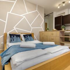 Апартаменты Quality Point Apartments Будапешт комната для гостей фото 4