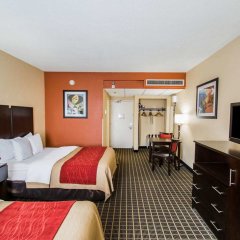 Отель Clarion Inn & Suites Miami International Airport США, Майами-Спрингс - отзывы, цены и фото номеров - забронировать отель Clarion Inn & Suites Miami International Airport онлайн комната для гостей фото 5
