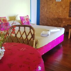 Отель Linareva Moorea Beach Resort Французская Полинезия, Муреа - отзывы, цены и фото номеров - забронировать отель Linareva Moorea Beach Resort онлайн комната для гостей фото 5