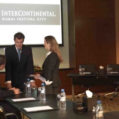 Отель InterContinental Dubai Festival City интерьер отеля фото 2