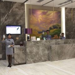 Lavande Hotel (Guangzhou Science City Lianhe) интерьер отеля