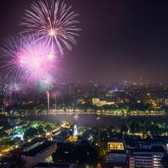 Отель Hanoi Boutique Hotel & Spa Вьетнам, Ханой - отзывы, цены и фото номеров - забронировать отель Hanoi Boutique Hotel & Spa онлайн балкон