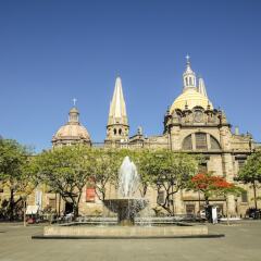 Отель Gamma Guadalajara Centro Histórico Мексика, Гвадалахара - отзывы, цены и фото номеров - забронировать отель Gamma Guadalajara Centro Histórico онлайн приотельная территория