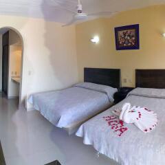 Hotel Zihuatanejo Centro комната для гостей фото 3
