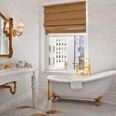 Отель The Plaza Hotel США, Нью-Йорк - отзывы, цены и фото номеров - забронировать отель The Plaza Hotel онлайн ванная
