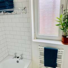 Отель Bright and Spacious 2 Bedroom Maisonette in Central London With Balcony Лондон ванная