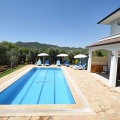 KAY7500 Villa Defne 3 Bedrooms Турция, Кесилер - отзывы, цены и фото номеров - забронировать отель KAY7500 Villa Defne 3 Bedrooms онлайн бассейн