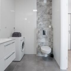 Отель Chill Apartments Mokotów Business Center Польша, Варшава - отзывы, цены и фото номеров - забронировать отель Chill Apartments Mokotów Business Center онлайн ванная фото 2
