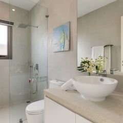 Отель Villa White Orchid Таиланд, Самуи - отзывы, цены и фото номеров - забронировать отель Villa White Orchid онлайн ванная фото 2