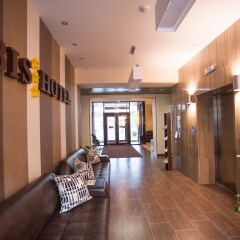 Гостиница BISHOTEL в Липецке 2 отзыва об отеле, цены и фото номеров - забронировать гостиницу BISHOTEL онлайн Липецк интерьер отеля фото 2