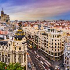 Отель Aloft Madrid Gran Via городской автобус