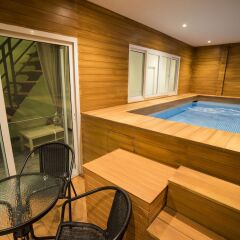 Отель The M Pool Villas Bangkok - Bts Ekkamai Бангкок сауна