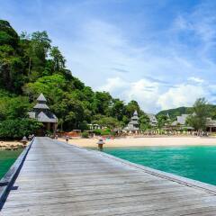 Отель Santhiya Koh Yao Yai Resort & Spa пляж фото 2