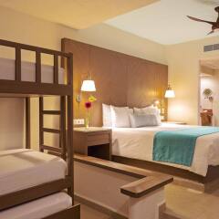 Отель Panama Jack Resorts Gran Caribe Cancun - All Inclusive Мексика, Канкун - 1 отзыв об отеле, цены и фото номеров - забронировать отель Panama Jack Resorts Gran Caribe Cancun - All Inclusive онлайн комната для гостей фото 2