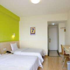 Отель 7 Days Inn Shenzhen Xi Li Subway Station Branch Шэньчжэнь комната для гостей фото 3