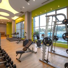 Отель Kirman Sidemarin Beach & Spa - All Inclusive фитнесс-зал фото 2