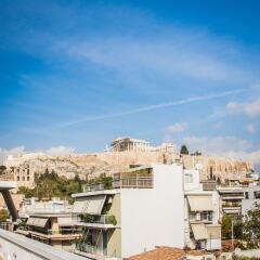 Отель Ideally located flat for 4 ppl-Acropolis Афины балкон