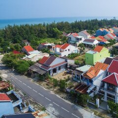 Отель Blue An Bang Villa бассейн