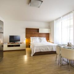 Апартаменты Luxurious Apartment near Prague Castle комната для гостей фото 2