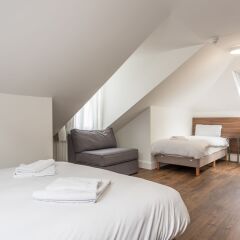 Отель Queens Drive Hotel Великобритания, Лондон - отзывы, цены и фото номеров - забронировать отель Queens Drive Hotel онлайн комната для гостей фото 9