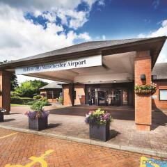 Отель Hilton Manchester Airport Манчестер гостиничный бар