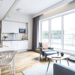 Апартаменты Biz Apartment Hammarby Sjostad Йоханнесхов в номере