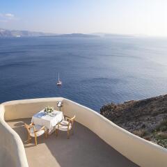 Mystique, a Luxury Collection Hotel, Santorini балкон