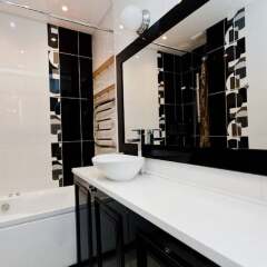 Апартаменты LUXKV Apartment on Zemlyanoy Val 52 ванная фото 2