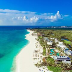 Отель Andaz Mayakoba All Inclusive Package - a Concept by Hyatt пляж