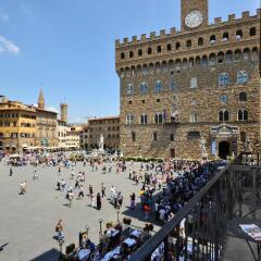 Апартаменты Luxury Apartments Piazza Signoria Флоренция балкон