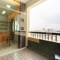 Апартаменты My Duc Deluxe Apartment балкон