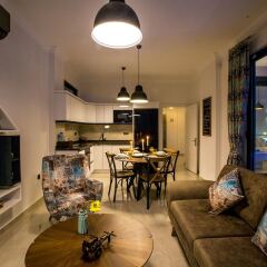 Villa Efe by Akdenizvillam Турция, Калкан - отзывы, цены и фото номеров - забронировать отель Villa Efe by Akdenizvillam онлайн комната для гостей фото 4