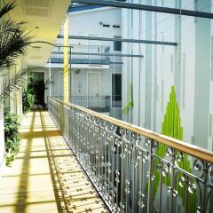 Отель Atrium Fashion Hotel Венгрия, Будапешт - 4 отзыва об отеле, цены и фото номеров - забронировать отель Atrium Fashion Hotel онлайн балкон